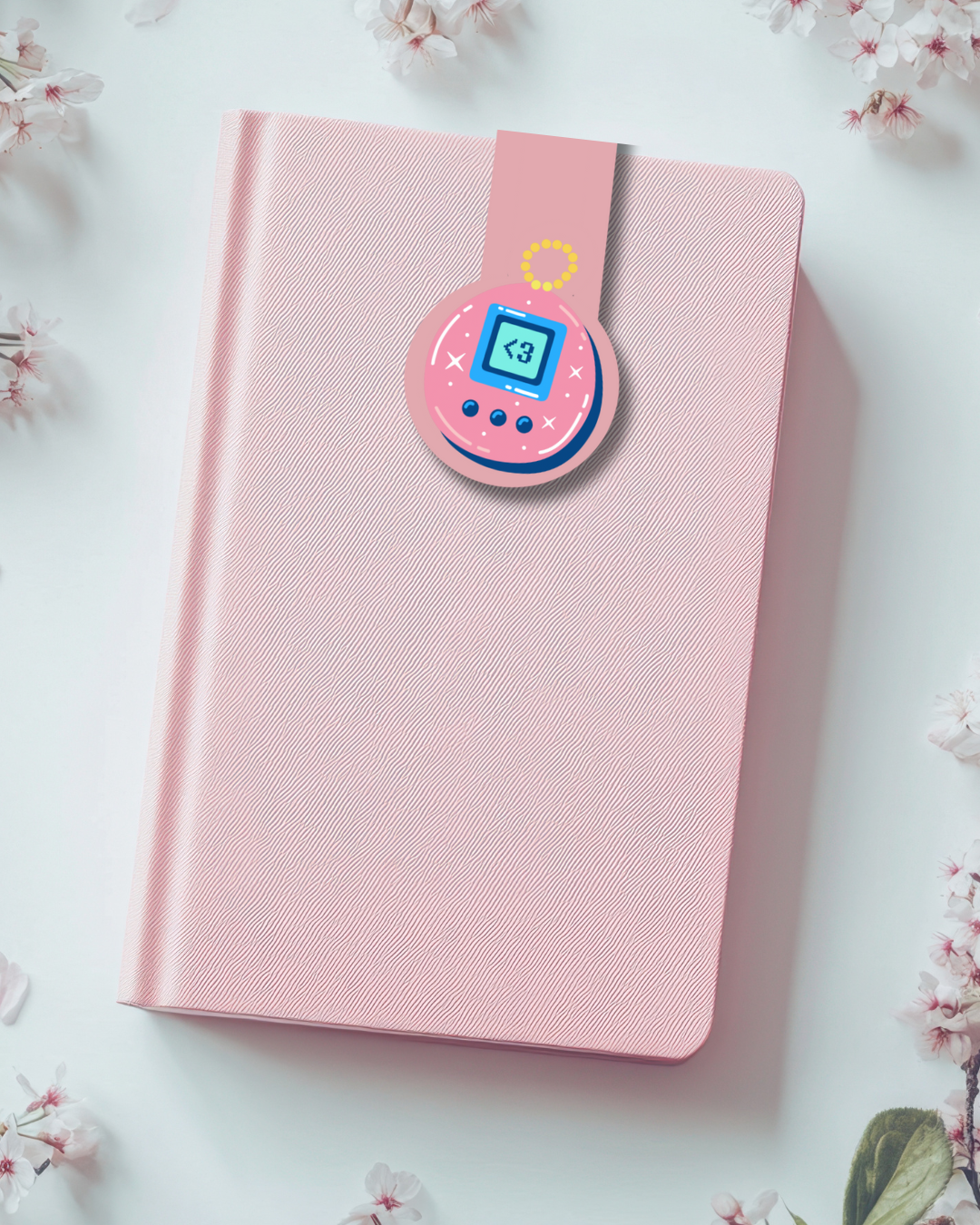 Tamagotchi Number Magnetic Bookmark Handmade Bookish Gift