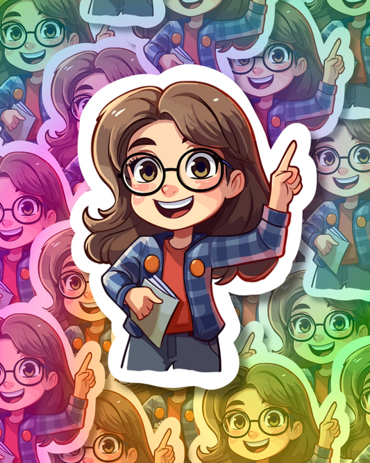 Teacher Joy Vinyl Sticker