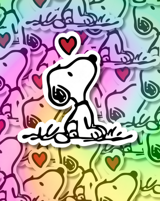 Snoopy Vinyl Sticker