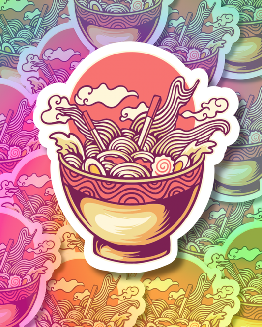 Vintage Ramen Vinyl Sticker