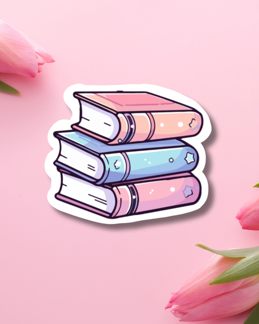 Whimsical Book Dream Vinyl Sticker