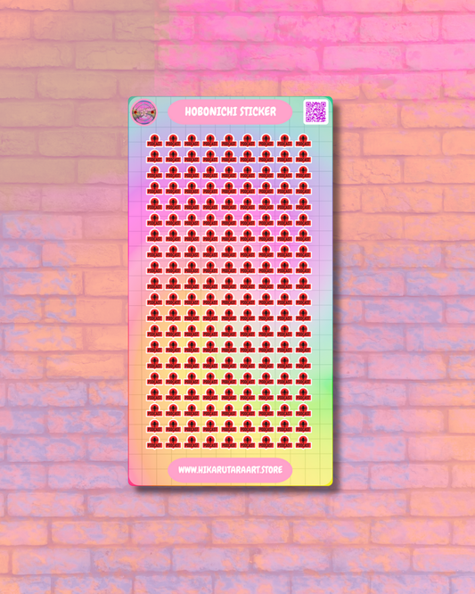 Hobonichi Cousin Youtube Podcast Tab Sticker Sheet